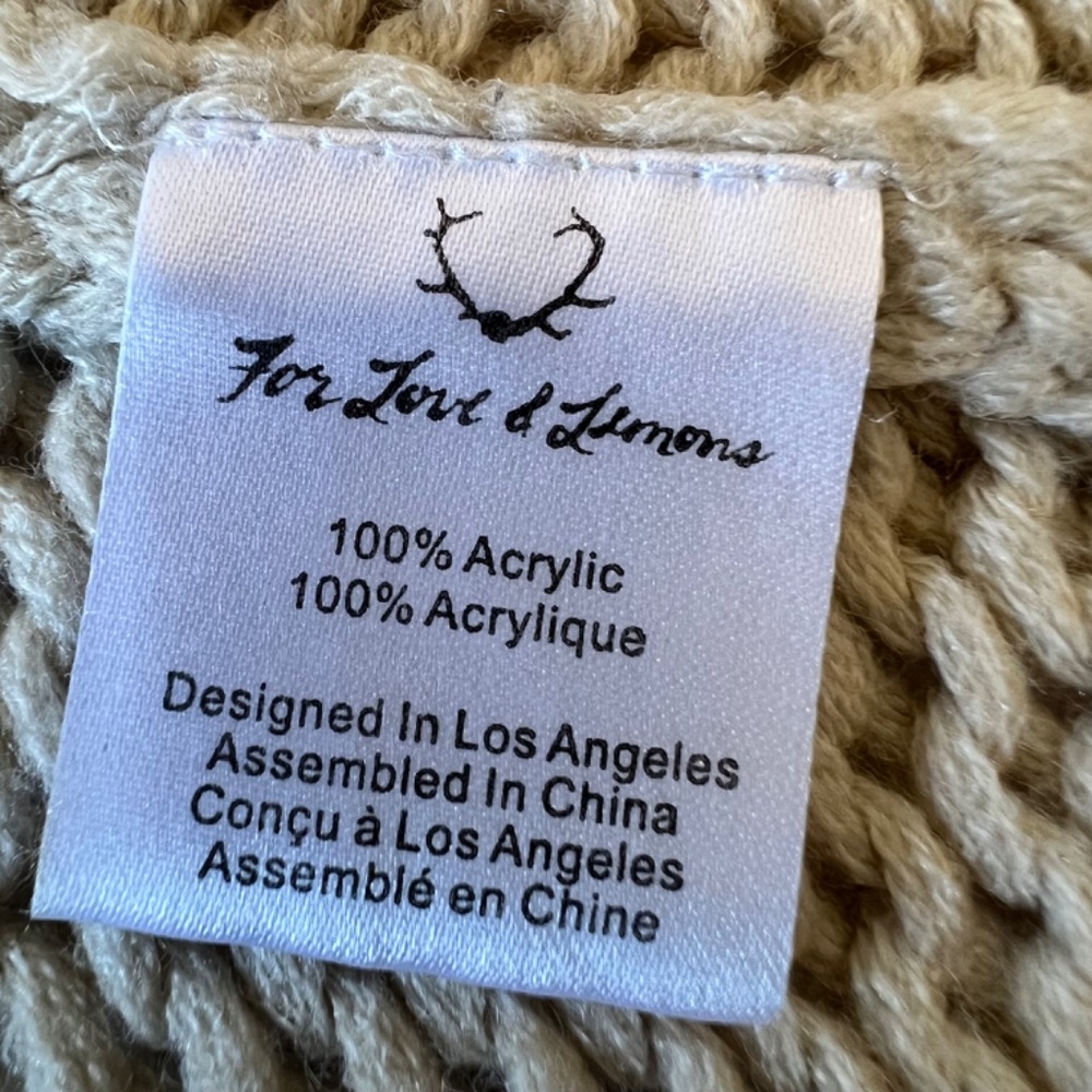 For Love and Lemons oversized size S Denver long cardigan - Picture 11 of 11